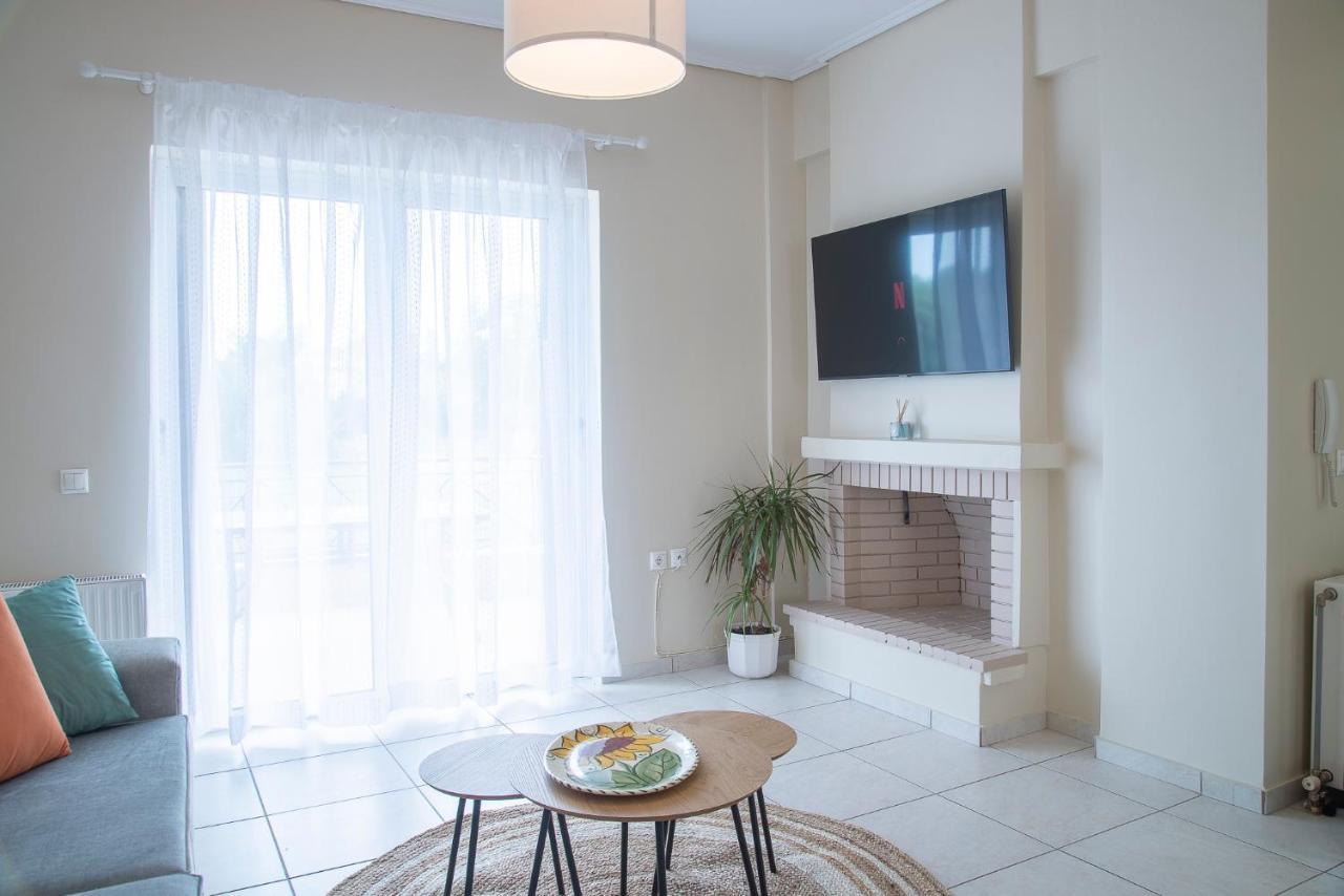 Helios: Charming Beach Home Next To Crystal Waters Nea Makri Luaran gambar