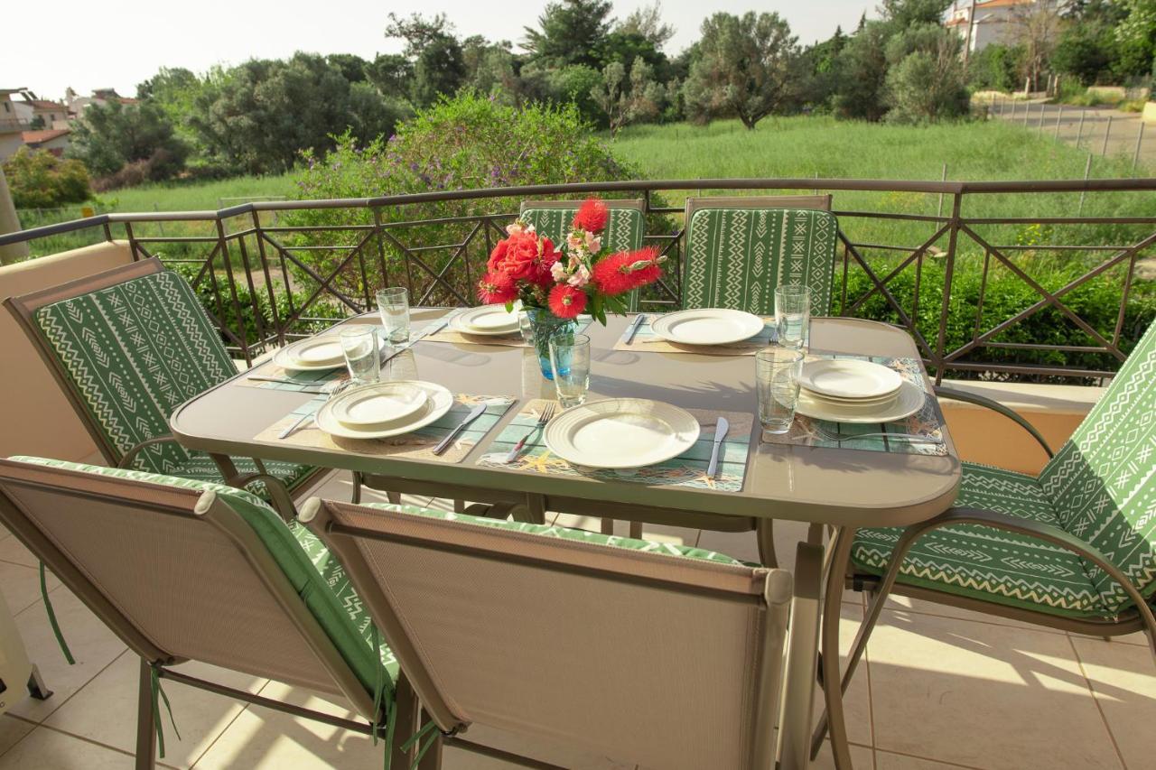 Helios: Charming Beach Home Next To Crystal Waters Nea Makri Luaran gambar